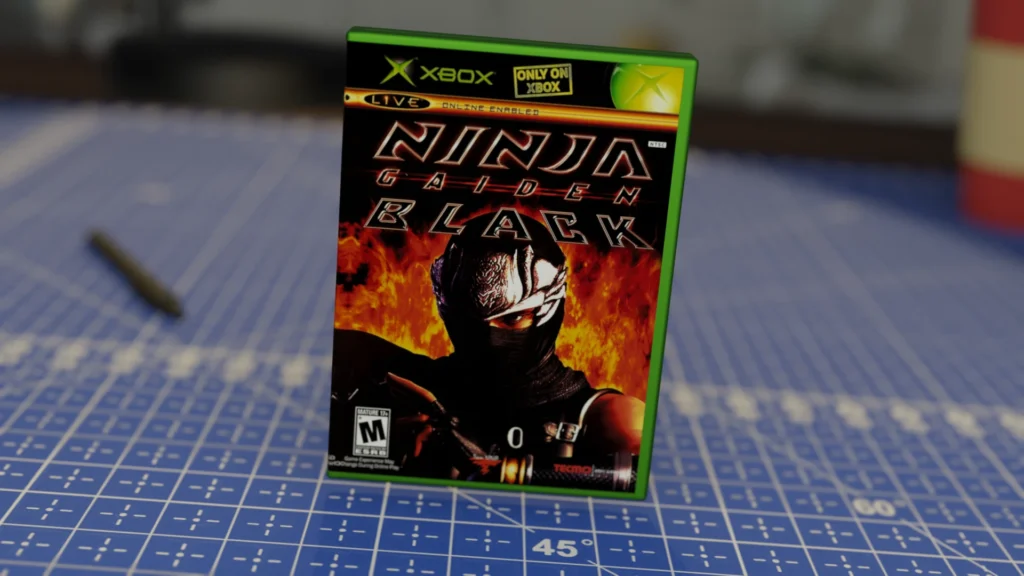 Portada de Ninja Gaiden Black